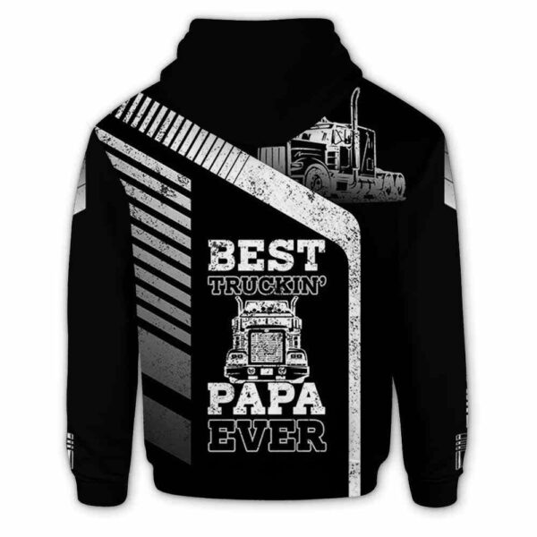 AOPH-U-Job-TPL-Tker-211217VY10 @ Truck Driver Truckin Papa Lin-Truck Driver Best Truckin Papa Dad Custom Name 3D Hoodie