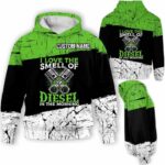 AOPH-U-Job-SOD-Tker-211217VY10 @ Truck Driver Smell Of Diese-Truck Driver Smell Of Diesel Custom Name 3D Hoodie