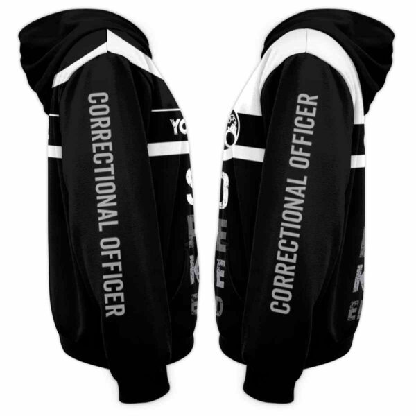 AOPH-U-Job-HSP-Cor-211216VY10 @ Correctional Officer Handcuffs Stupid Peopl-Correctional Officer Keep Me Employed Custom Name 3D Hoodie