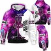 AOPH-U-Hobb-GKAQ-Dgof-211221VY10 @ Disc Golf Galaxy King and Quee-Disc Golf King And Queen Matching Couple 3D Hoodie