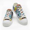 LTS-U-Age-ZS-Ari-220124NA10 @ Aries Zodiac Sig-Aries License Plate Low Top Shoes