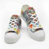 LTS-U-Hobb-KCP-Bcha-220124NA10 @ Bachata Kizomba Colorful Plate-Kizomba License Plate Low Top Shoes