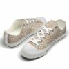 LTS-U-Dog-PNB-Corgi-220124NA10 @ Corgi Pattern Nude B-Corgi Cute Pattern Low Top Shoes