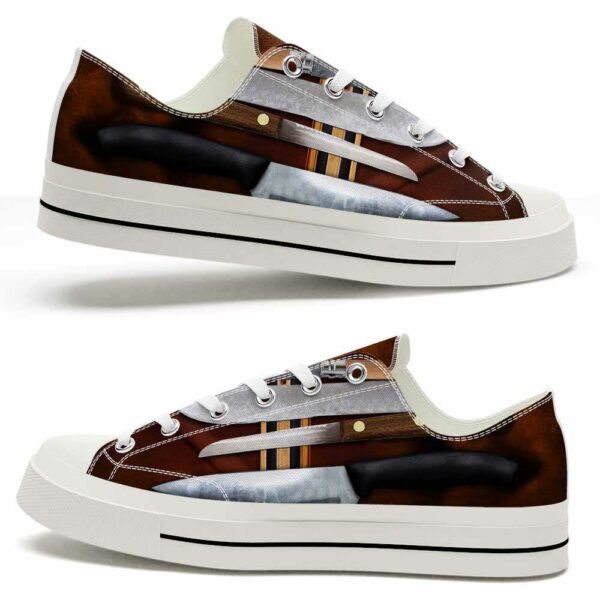 LTS-U-Job-LK-Cef-220124NA10 @ Chef Leather Knife-Chef Knife Leather Low Top Shoes