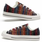 LTS-U-Hobb-S-Book-220124NA11 @ Book Spine-Book Book Cover Spines Pattern Low Top Shoes