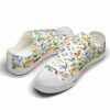 LTS-U-Ani-PP-Dino-220124VY10 @ Dinosaur Pattern Plan-Dinosaur Pattern Plants Low Top Shoes