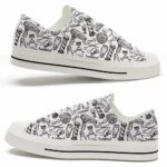LTS-U-Job-RP-Hsty-220124NA10 @ Barber Retro Patter-Hairstylist Retro Pattern Low Top Shoes