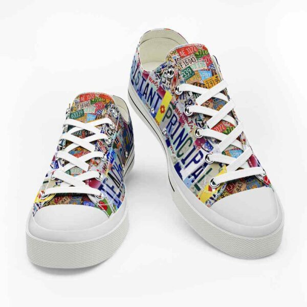 LTS-U-Job-TLIT-Aspc-220124NA10 @ Assistant Principal Teach Love Inspire TL-Assistant Principal Teach Love Inspire License Plate Low Top Shoes