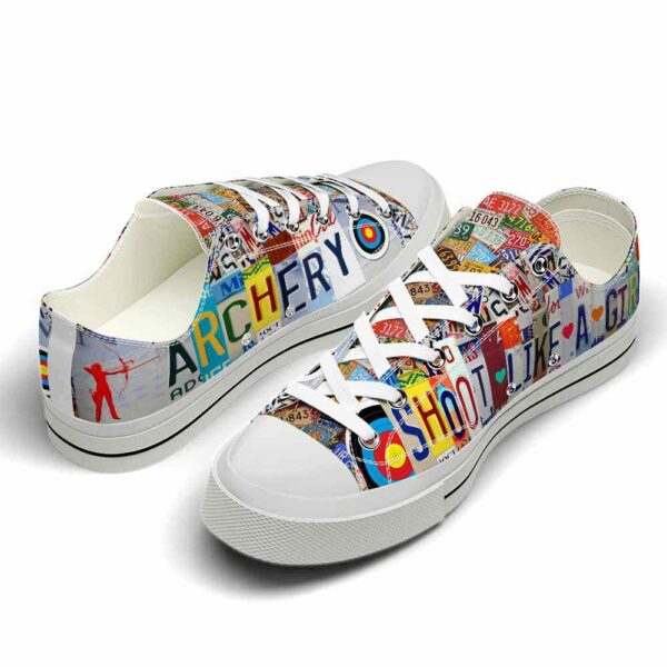 LTS-U-Hobb-PLAG-Ache-220124NA10 @ Archery Play Like A Gir-Archery Shoot Like A Girl Low Top Shoes