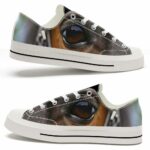 LTS-U-Ani-TE-Hrse-220124NA10 @ Horse The Eye-Horse The Big Eye Low Top Shoes