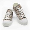 LTS-U-Hobb-BP-Jjsu-220124NA10 @ Jiu Jitsu Brown Patter-Jiu Jitsu Brown Grey Pattern Low Top Shoes