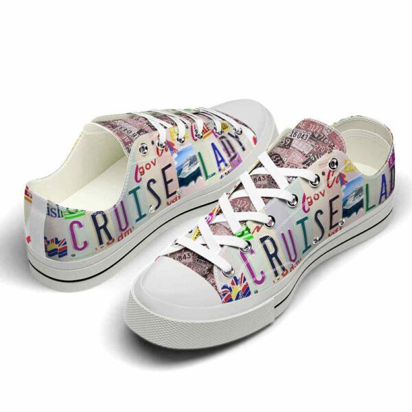 LTS-U-Hobb-LP-Crui-220124NA10 @ Cruise License Plat-Cruise License Plate Low Top Shoes