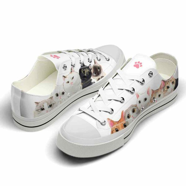 LTS-U-Ani-COC-Cat-220124NA10 @ Cat Collection Of Cutenes-Cat Cute Collection Of Cuteness Low Top Shoes