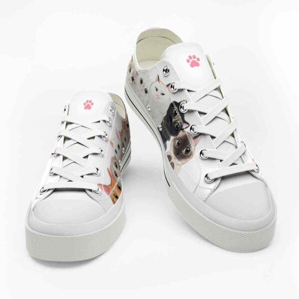 LTS-U-Ani-COC-Cat-220124NA10 @ Cat Collection Of Cutenes-Cat Cute Collection Of Cuteness Low Top Shoes