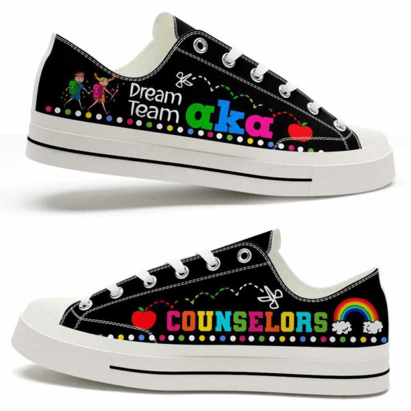 LTS-U-Job-DTA-Csl-220124VY10 @ Counselor Dream Team Ak-School Counselor Aka Dream Team Low Top Shoes