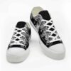 LTS-U-Ani-MBW-Fox-220124VY10 @ Fox Mandala Black Whit-Fox Black White Mandala Low Top Shoes