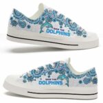 LTS-U-Ani-SAM-Dolp-220124VY10 @ Dolphin Save Animal Mandal-Dolphin Mandala Save The Dolphins Low Top Shoes
