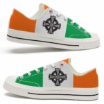 LTS-U-Ctry-CC-Irsh-220124VY10 @ Irish Celtic Cros-Irish Celtic Cross Low Top Shoes
