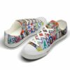 LTS-U-Hobb-LAGL-Bwl-220124NA10 @ Bowling Like a Girl License Plat-Bowling Bowling Like A Girl License Plate Low Top Shoes