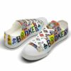 LTS-U-Job-LP-Bker-220124NA10 @ Broker License Plat-Broker License Plate Low Top Shoes