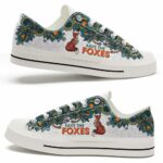 LTS-U-Ani-STA-Fox-220124VY10 @ Fox Save The Anima-Fox Paisley Save The Foxes Low Top Shoes