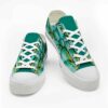 LTS-U-Ani-WG-Drgf-220124VY10 @ Dragonfly Wing Gree-Dragonfly Green Scale Wing Low Top Shoes