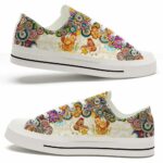 Chicken Colorful Mandala Low Top Shoes