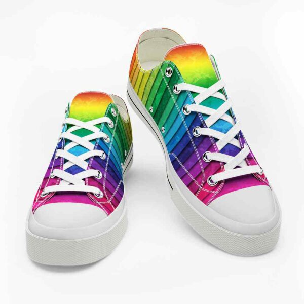 LTS-U-Lgbt-RP-Lgbt-220124VY10 @ Lgbt Rainbow Palett-Lgbt Rainbow Palette Low Top Shoes