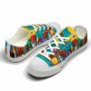 LTS-U-Job-TC-Atcr-220124VY10 @ Art Teacher Tools Colo-Art Teacher Tools Colorful Low Top Shoes