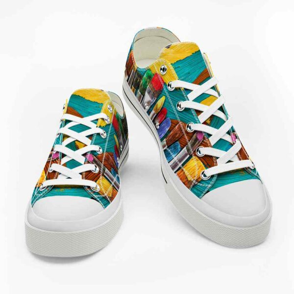LTS-U-Job-TC-Atcr-220124VY10 @ Art Teacher Tools Colo-Art Teacher Tools Colorful Low Top Shoes