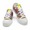 LTS-U-Ani-OP-Pig-220124VY10 @ Pig Oil Paintin-Pig Colorful Oil Painting Low Top Shoes