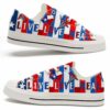 LTS-U-Nur-LLH-Nur-220124VY10 @ Nurse Live Love Hea-Nurse Live Love Heal Low Top Shoes