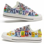 LTS-U-Job-SLP-T8-220124NA10 @ Principal Strong License Plat-Principal Principal Strong License Plate Low Top Shoes