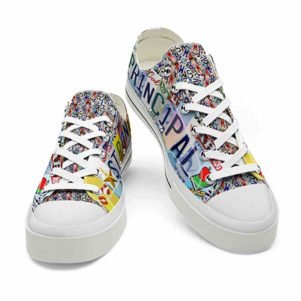 LTS-U-Job-SLP-T8-220124NA10 @ Principal Strong License Plat-Principal Principal Strong License Plate Low Top Shoes