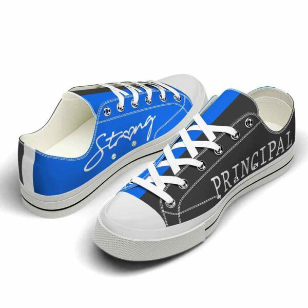 LTS-U-Job-SG-T8-220124NA10 @ Principal Strong Gre-Principal Strong Blue Grey Low Top Shoes