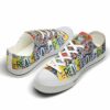 LTS-U-Job-CLP-Relt-220124NA10 @ Real Estate Chick License Plat-Realtor License Plate Low Top Shoes
