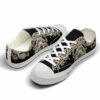 LTS-U-Ani-GM-Shep-220124NA10 @ Sheep Gold Mandal-Sheep Gold Mandala Low Top Shoes
