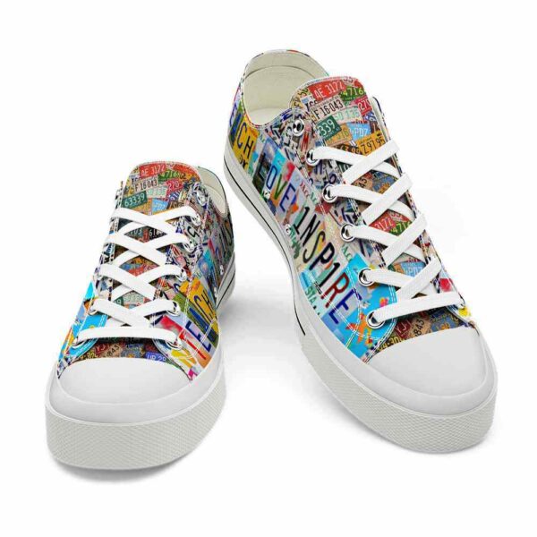 LTS-U-Job-TLIT-PreK-220124NA10 @ Prek Teacher Teach Love Inspire TL-Pre K Teacher Prek Teach Love Inspire License Plate Low Top Shoes