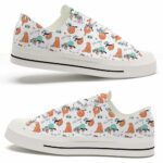 LTS-U-Ani-SD-Slth-220124NA10 @ Sloth Slow Dow-Sloth Slow Down Pattern Low Top Shoes