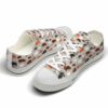 LTS-U-Ani-AP-Pig-220124VY10 @ Pig Animal Patter-Pig Retro Pattern Low Top Shoes
