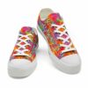 LTS-U-Hobb-TW-Oboe-220124VY10 @ Oboe Typo Watercolo-Oboe Typography Watercolor Low Top Shoes