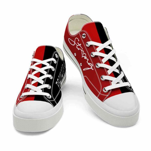 LTS-U-Job-SB-T8-220124NA10 @ Principal Strong B-Principal Strong Red Black Low Top Shoes
