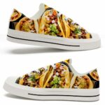 LTS-U-Hobb-DF-Taco-220124VY10 @ Taco Delicious Foo-Taco Delicious Low Top Shoes