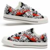 LTS-U-Hobb-BL-Skl-220124VY10 @ Skull Blood Lin-Skull Skull Blood Trail Low Top Shoes