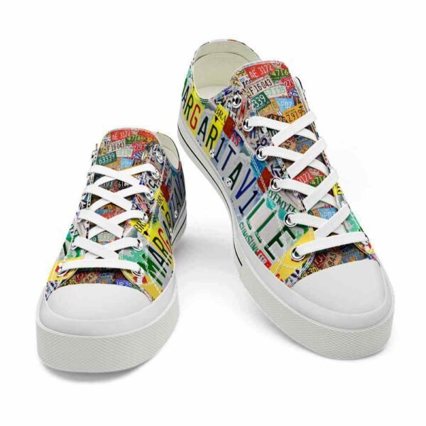 LTS-U-Hobb-LP-Maga-220124NA10 @ Margaritaville License Plat-Margaritaville Margarita License Plate Low Top Shoes