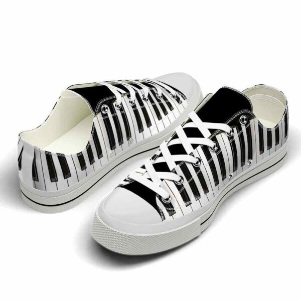 LTS-U-Hobb-RI-Pian-220124VY10 @ Piano Realistic Instrumen-Piano Instrument Realistic Low Top Shoes