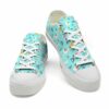LTS-U-Ani-CP-Lama-220124VY10 @ Llama Cute Patter-Llama Colorful Pattern Low Top Shoes