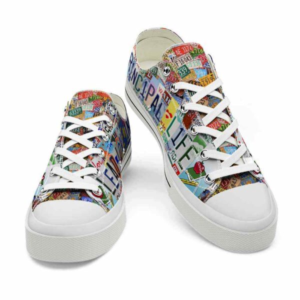 LTS-U-Job-LLLP-T8-220124NA10 @ Principal Life LLI License Plat-Principal Lead Love Inspire License Plate Low Top Shoes