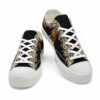 LTS-U-Ani-LM-Lion-220124NA10 @ Lion Mandal-Lion Gold Mandala Low Top Shoes