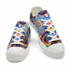 LTS-U-Hobb-TDH-Pklb-220124VY10 @ Pickleball Tie Dye Heartbea-Pickleball Tie Dye Heartbeat Low Top Shoes